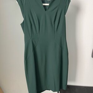 The Limited Forest Green Mini Dress